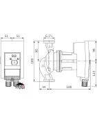 Cirkuliacinis siurblys Wilo Yonos MAXO 25/0.5-7