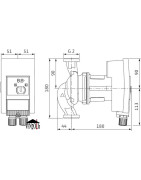 Cirkuliacinis siurblys Wilo Yonos MAXO 30/0.5-10