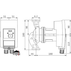 Cirkuliacinis siurblys Wilo Yonos MAXO 30/0.5-10