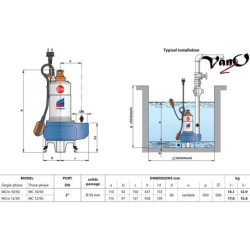 Fekalinis siurblys Pedrollo MC 10/50