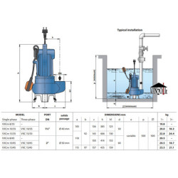 Fekalinis siurblys Pedrollo VXCm 15/35