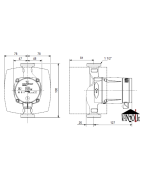 Cirkuliacinis siurblys Grundfos ALPHA2 L 25-60 180