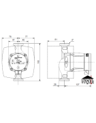 Cirkuliacinis siurblys Grundfos ALPHA2 L 32-40 180