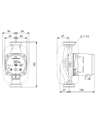 Cirkuliacinis siurblys Grundfos ALPHA2 25-40 N 180