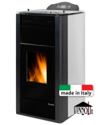 Granulinė krosnelė su vandens kontūru EA GRAN PARADISO 21kW