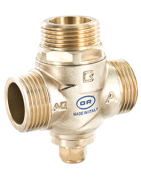 Termostatinis antikondesacinis vožtuvas OR 60°C Kv3.2 1"M 10bar