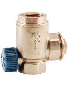 Automatinis atbulinis vožtuvas OR KORY žalvarinis 1"Fx1"F 16bar