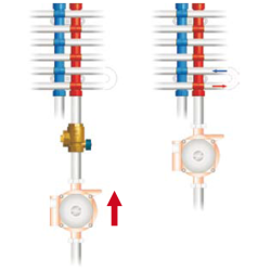 Automatinis atbulinis vožtuvas OR KORY žalvarinis 1"Fx1"F 16bar