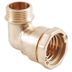 Jungtis-alkūnė PE vamzdžiui išor. sriegiu IRECO