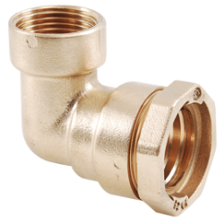 Jungtis-alkūnė PE vamzdžiui vid. sriegiu IRECO