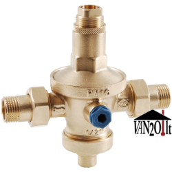 Slėgio reduktorius RIO EXPORT PN16 1.5-7.0bar 1/2"Mx1/2"M