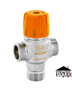 Termostatinis pamaišymo vožtuvas Sunshine 30-65°C 3/4"M 5bar