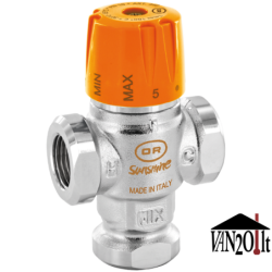 Termostatinis pamaišymo vožtuvas Sunshine 30-65°C 1/2"F 5bar