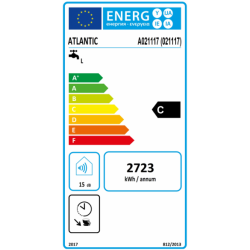 Elektrinis vandens šildytuvas Atlantic O'Pro 200 2.2kW