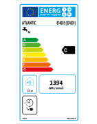 Kombinuotas vandens šildytuvas Atlantic DUOTHERM 150L