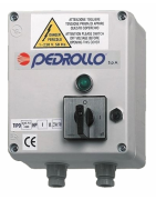 Siurblio paleidimo pultas Pedrollo QEM 150