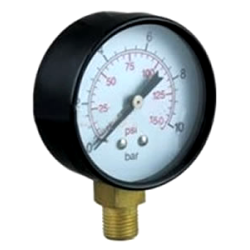 Manometras Pedrollo MR10 0.0-10.0bar 1/4"M