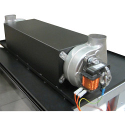 Granulinis židinys su ortakiais L’Artistico SILVESTRO Turbo 10kW