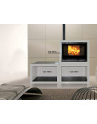 Granulinis židinys L’Artistico CUBE EOLO 70 5.8kW