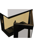 Granulinis židinys su ortakiais L’Artistico FRATAC CORNER SX M14