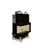 Granulinis židinys su ortakiais L’Artistico FRATAC CORNER SX M14