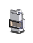 Granulinis židinys su ortakiais L’Artistico FRATAC CORNER DX M14