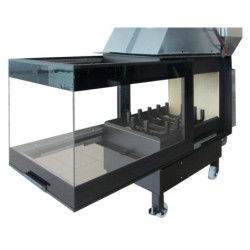 Židinys malkoms ir granulėms L’Artistico PENISOLA 15kW