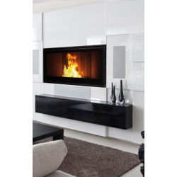 Granulinis židinys su vandens kontūru MARLIN 1000 MH2 31.5kW