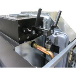 Granulinis židinys su vandens kontūru MARLIN 1000 AC 31.5kW