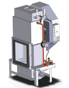 Granulinis židinys su vandens kontūru MARLIN 500 AC 31.5kW