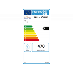 Momentinis boileris Kospel PPE2 electronic LCD  9/11/12/15kW