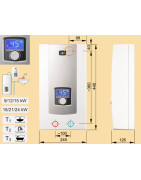 Momentinis boileris Kospel PPE2 electronic LCD  17/18/21/24kW