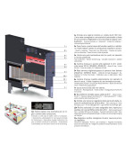 Židinys su vandens kontūru L’Artistico RAIN 90 ACS 26kW