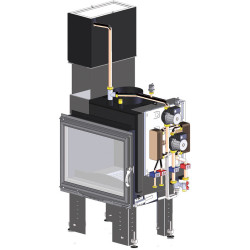 Židinys su vandens kontūru L’Artistico CH701CCS 19.5kW