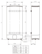 Elektrinis vandens šildytuvas Ariston VELIS EVO 50