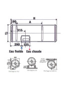 Elektrinis vandens šildytuvas Atlantic 150 HM