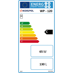 Netiesioginio šildymo vandens šildytuvas Kospel WP-120