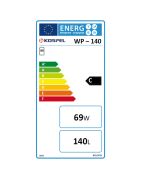 Netiesioginio šildymo vandens šildytuvas Kospel WP-140