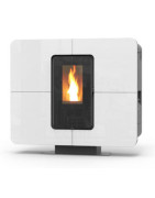 Granulinė krosnelė su ortakiais SLIMQUADRO 11kW