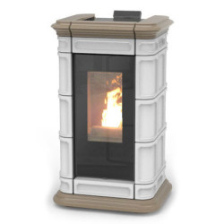 Granulinė krosnelė su vandens kontūru SAINT MORITZ IDRA 13kW