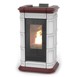 Granulinė krosnelė su ortakiais SAINT MORITZ PLUS 13kW