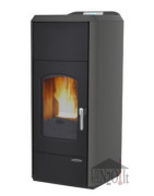 Granulinė krosnelė su vandens kontūru Laminox Carlotta Idro Lux