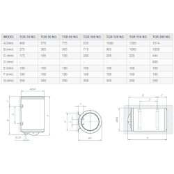 Elektrinis vandens šildytuvas Gorenje TGR 80 N