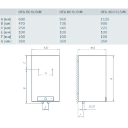 Elektrinis vandens šildytuvas Gorenje OTG 80 SLSIM