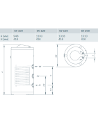 Netiesioginio šildymo vandens šildytuvas Gorenje GV 200