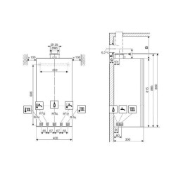 Dujinis katilas Junkers CerapurCompact ZSB 14-1 DE