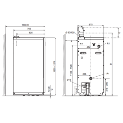 Dujinis katilas Protherm Lokys Condens 25 KKS 25kW