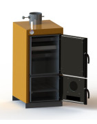 Plieninis kieto kuro katilas Termodinamik EKY/B 60kW