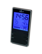 Metereologinė stotelė (higrometras-termometras su laikrodžiu)