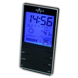 Metereologinė stotelė (higrometras-termometras su laikrodžiu)